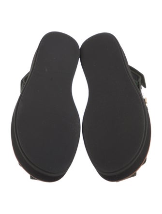 Loeffler Randall Leather Slingback Flats