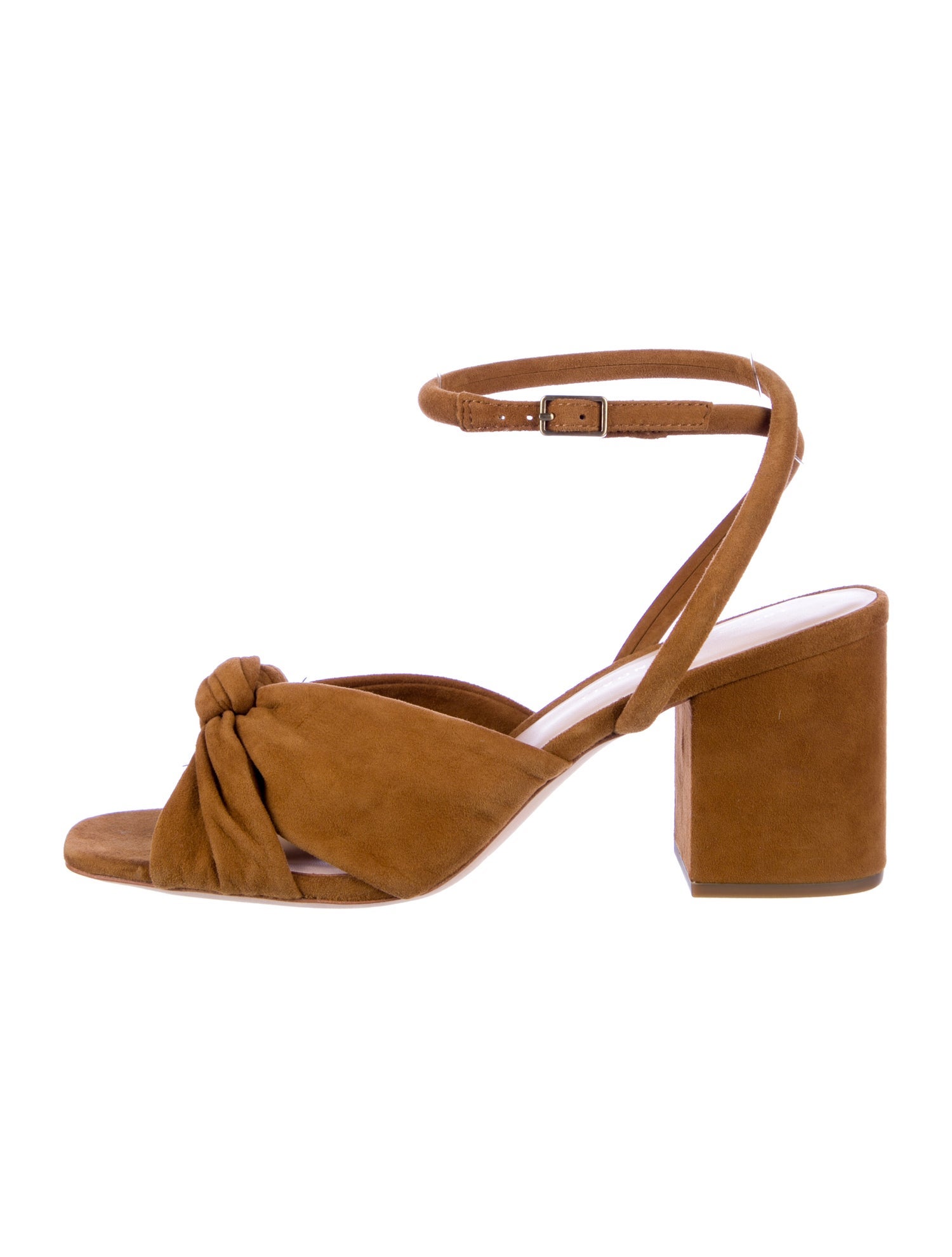 Loeffler Randall Suede Bow Accents Slingback Sandals