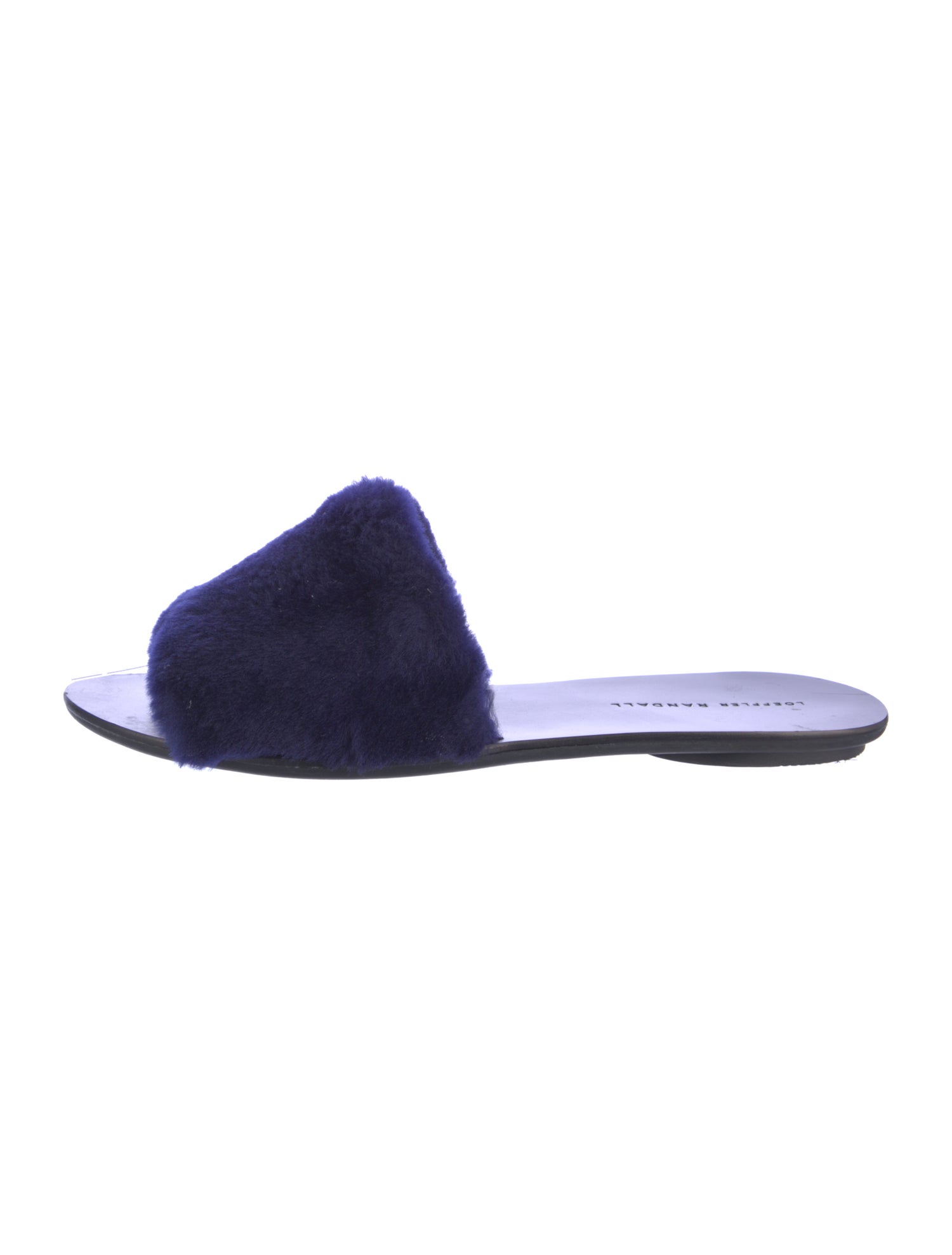 Loeffler Randall Fur Slides