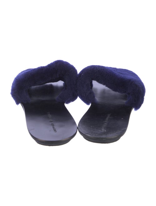 Loeffler Randall Fur Slides