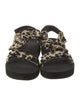Loeffler Randall Animal Print Slingback Sandals