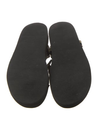 Loeffler Randall Animal Print Slingback Sandals