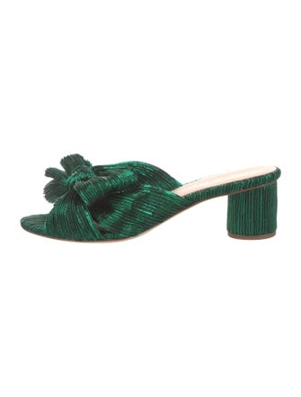 Loeffler Randall Bow Accents Slides