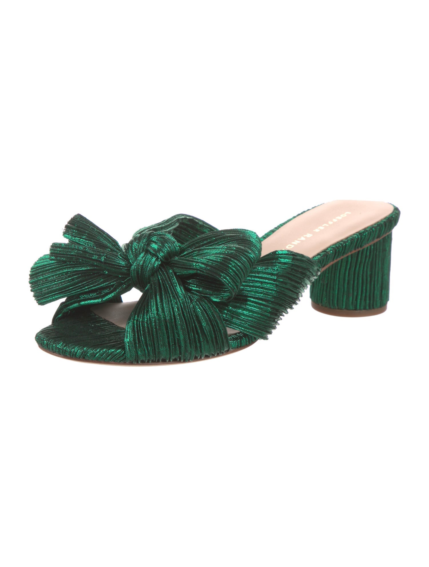 Loeffler Randall Bow Accents Slides