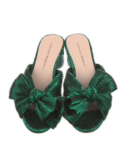 Loeffler Randall Bow Accents Slides