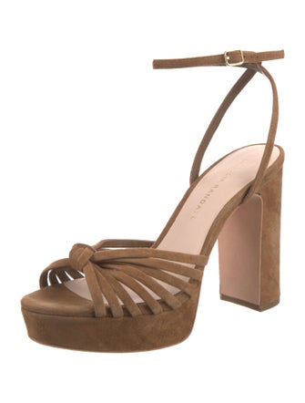 Loeffler Randall Velvet Sandals