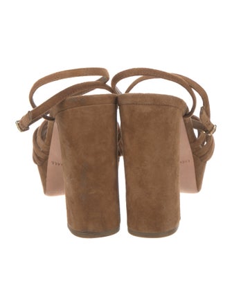 Loeffler Randall Velvet Sandals