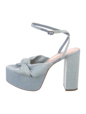 Loeffler Randall Denim Sandals