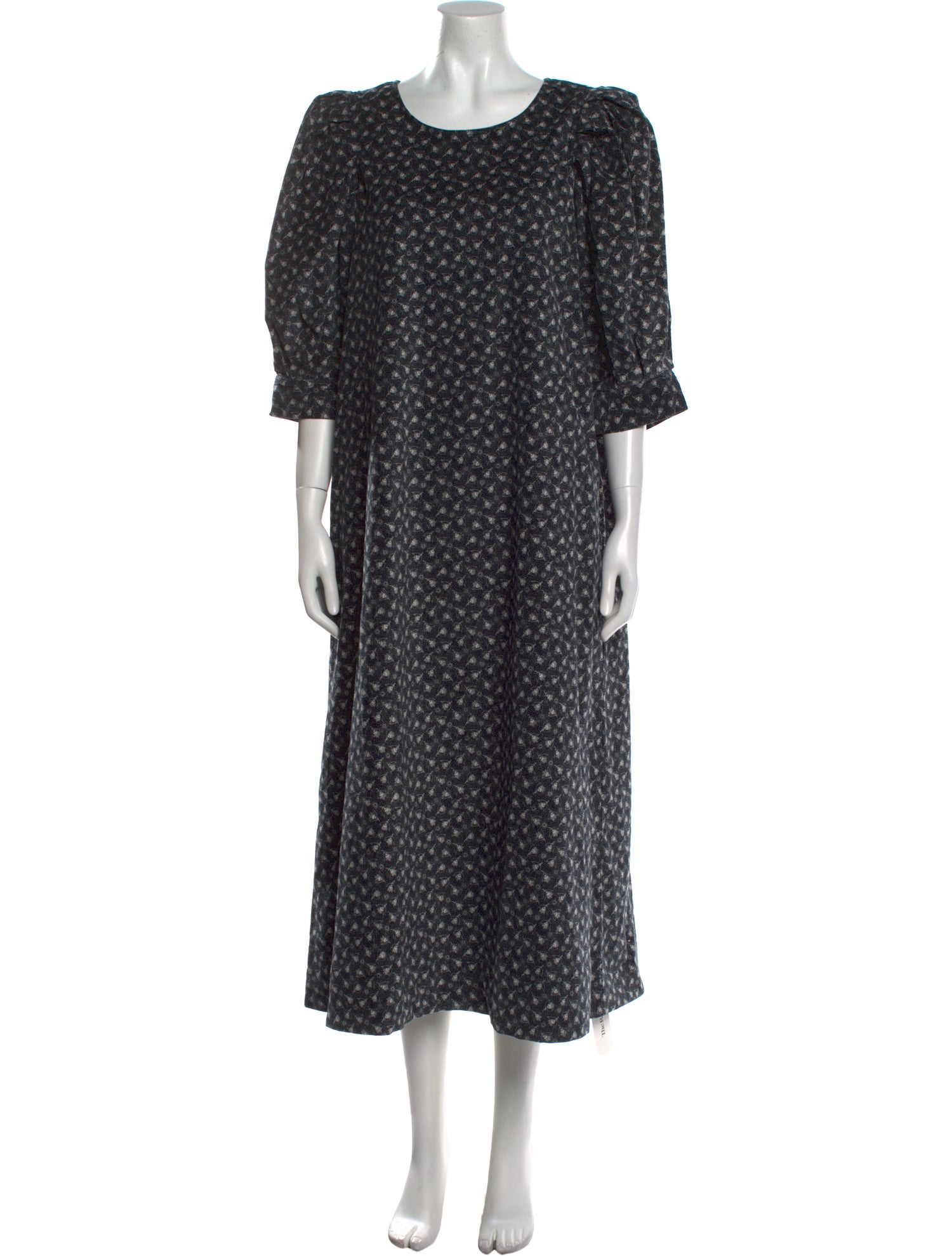 Loeffler Randall Printed Midi Length Dress