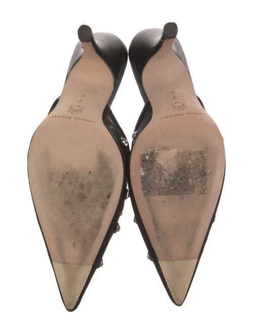 Loeffler Randall Mesh Floral Print Mules