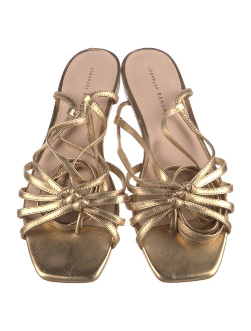 Loeffler Randall Leather Gladiator Sandals