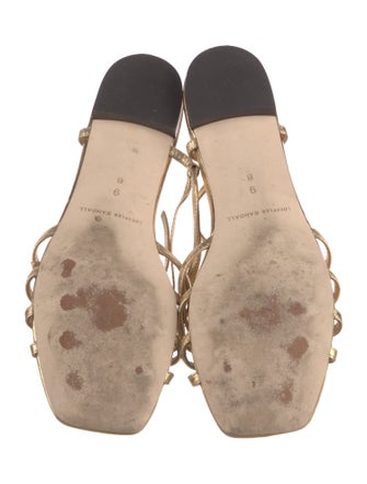 Loeffler Randall Leather Gladiator Sandals