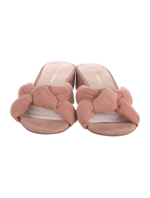 Loeffler Randall Suede Slides