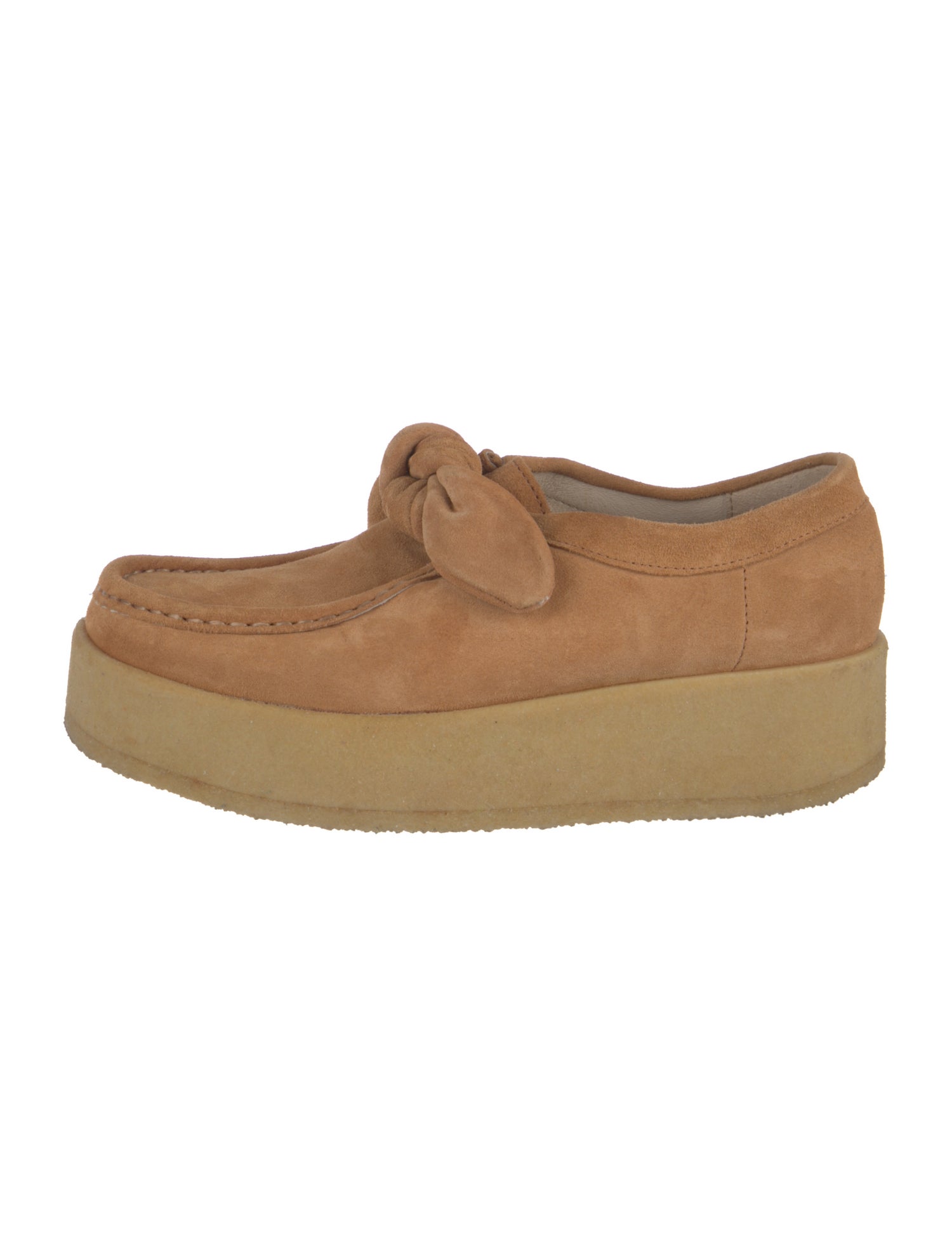 Loeffler Randall Suede Bow Accents Oxfords