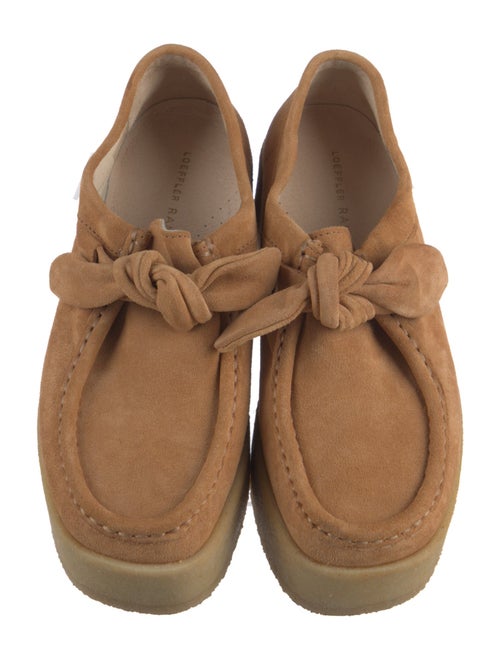 Loeffler Randall Suede Bow Accents Oxfords
