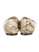 Loeffler Randall Snakeskin Animal Print Ballet Flats