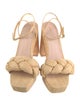 Loeffler Randall Raffia Braided Accents Espadrilles