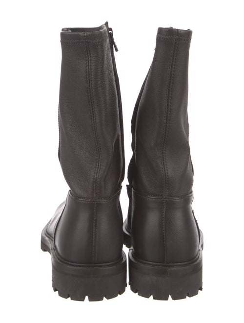 Loeffler Randall Leather Combat Boots