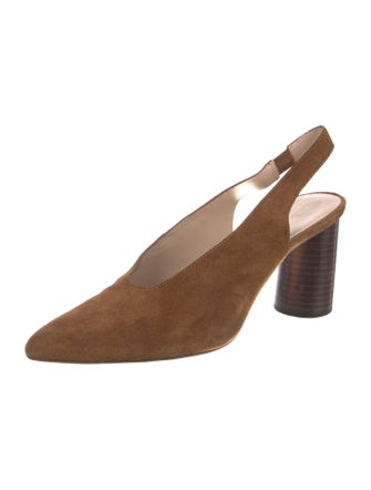 Loeffler Randall Suede Slingback Pumps