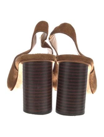 Loeffler Randall Suede Slingback Pumps