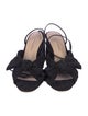 Loeffler Randall Bow Accents Slingback Sandals