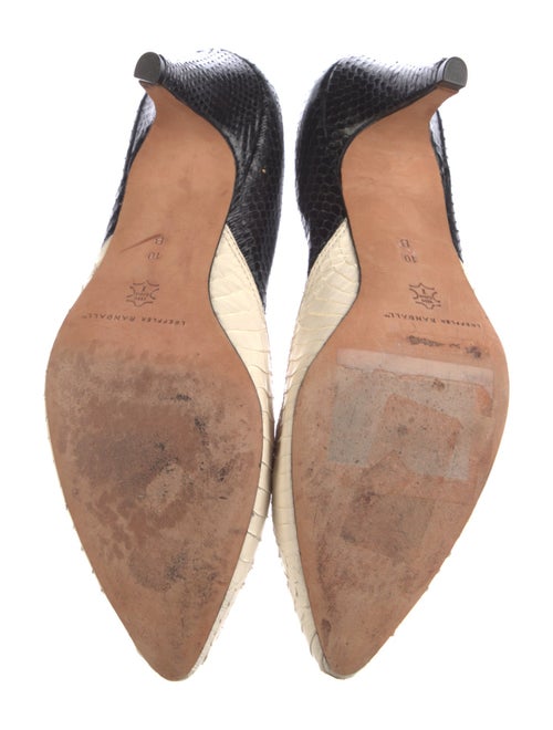 Loeffler Randall Snakeskin D'Orsay Pumps