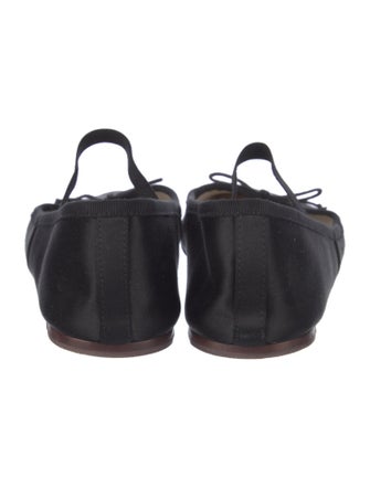 Loeffler Randall Satin Mary Jane Flats