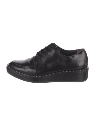 Loeffler Randall Leather Studded Accents Oxfords