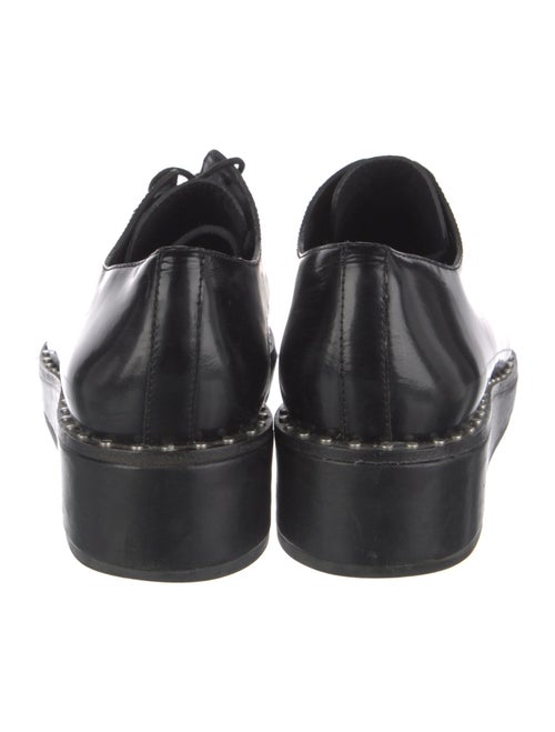 Loeffler Randall Leather Studded Accents Oxfords