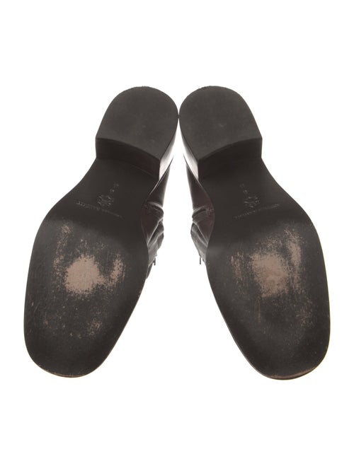 Loeffler Randall Leather Sock Boots