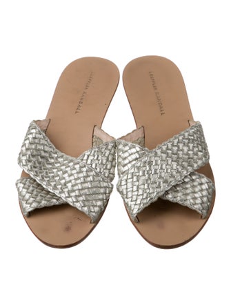 Loeffler Randall Braided Accents Slides