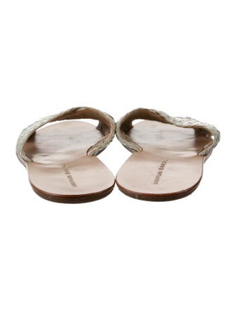 Loeffler Randall Braided Accents Slides