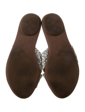 Loeffler Randall Braided Accents Slides