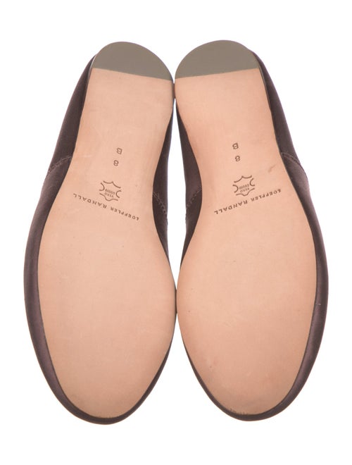 Loeffler Randall Satin Bow Accents Mary Jane Flats