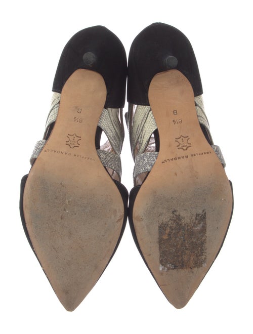 Loeffler Randall Suede Animal Print Pumps