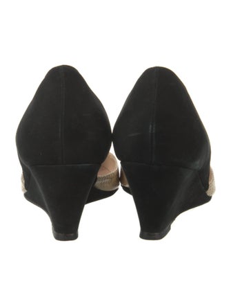 Loeffler Randall Snakeskin Animal Print D'Orsay Pumps