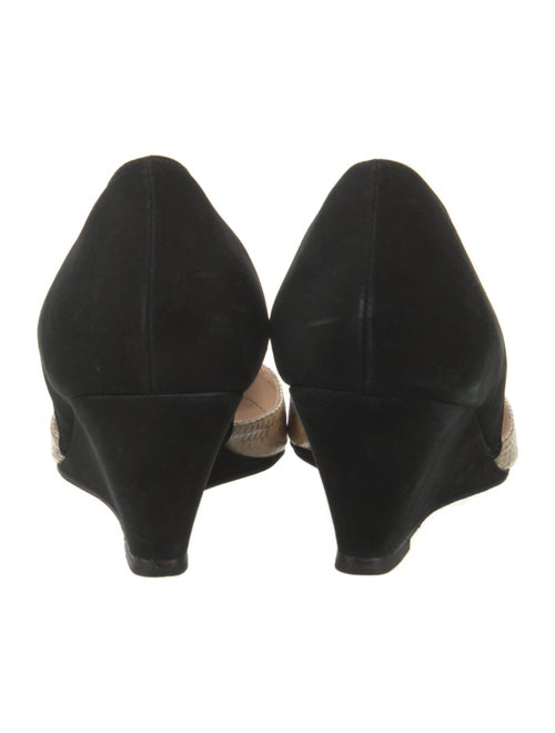 Loeffler Randall Snakeskin Animal Print D'Orsay Pumps