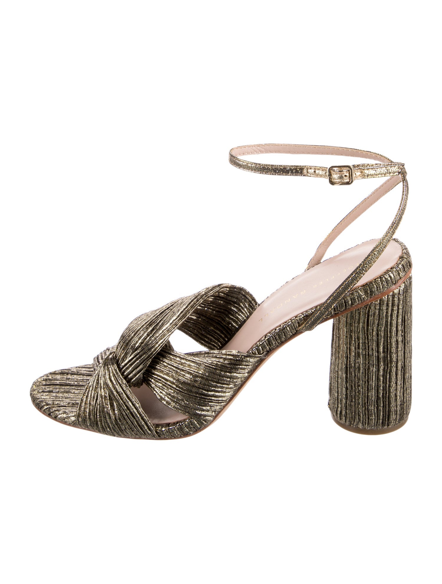 Loeffler Randall Pleated Accents Sandals