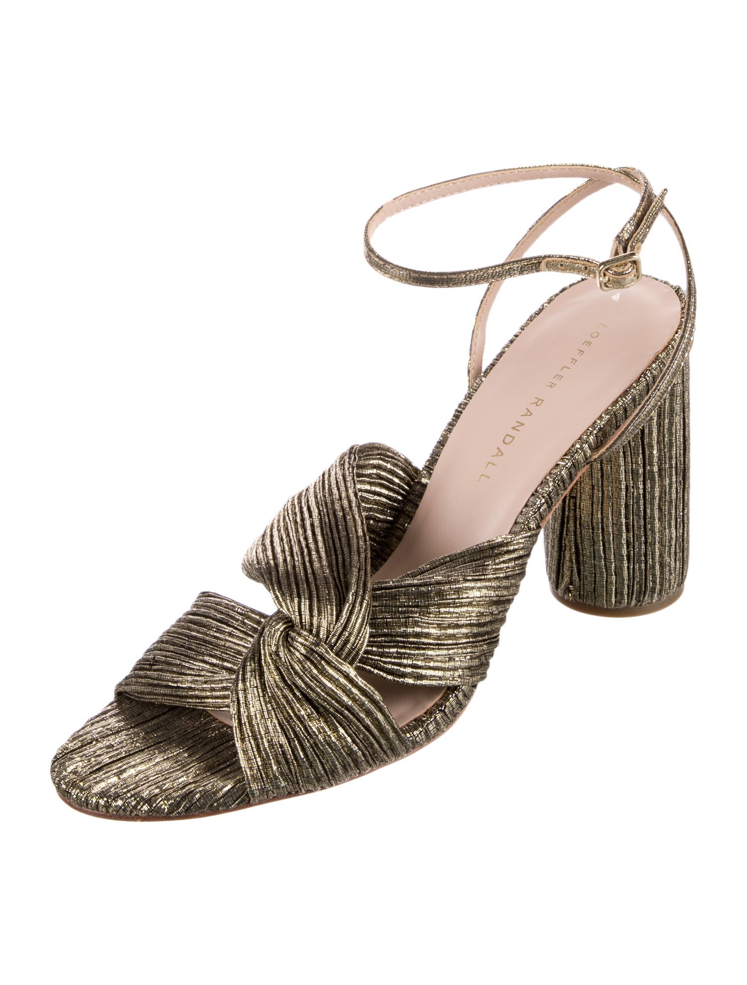 Loeffler Randall Pleated Accents Sandals