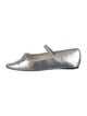 Loeffler Randall Leather Bow Accents Mary Jane Flats