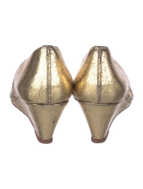 Loeffler Randall Leather Animal Print D'Orsay Pumps