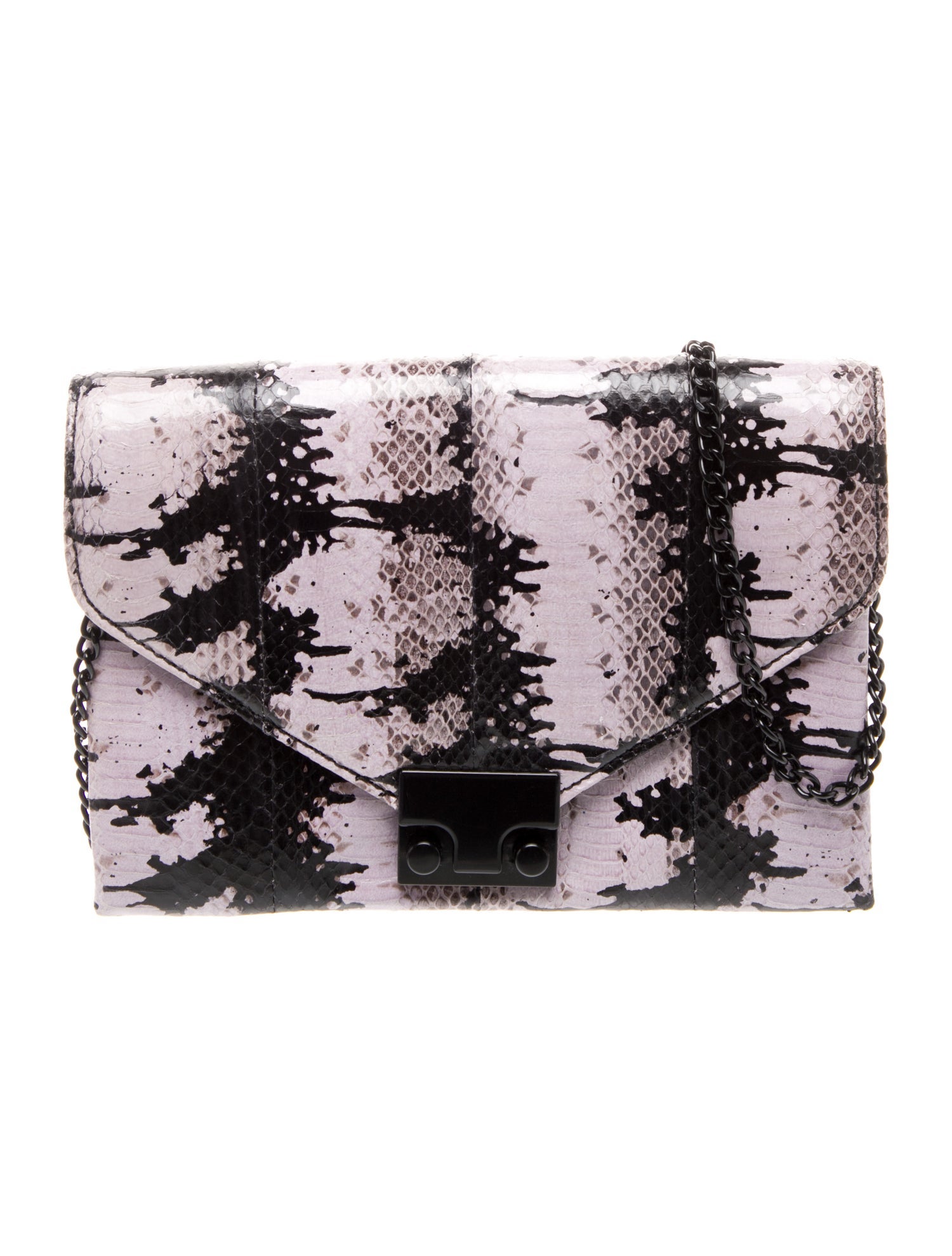 Loeffler Randall Embossed Leather Minaudière