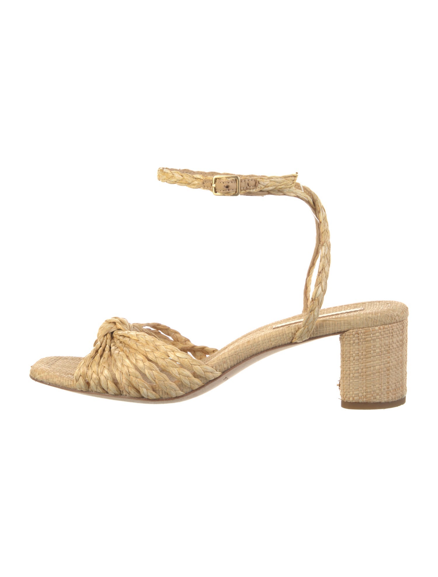 Loeffler Randall Straw Sandals