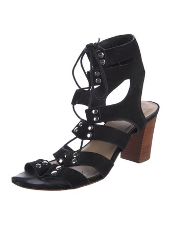 Loeffler Randall Suede Gladiator Sandals