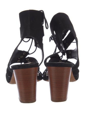 Loeffler Randall Suede Gladiator Sandals