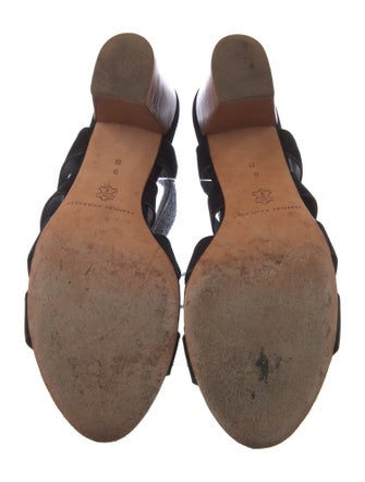 Loeffler Randall Suede Gladiator Sandals