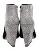 Loeffler Randall Suede Colorblock Pattern Boots