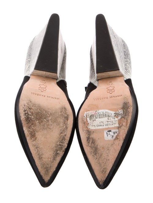 Loeffler Randall Suede Colorblock Pattern Boots