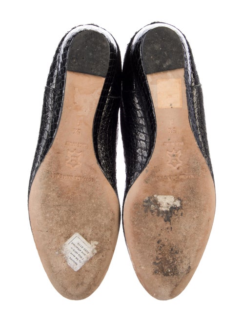 Loeffler Randall Embossed Leather Rain Boots