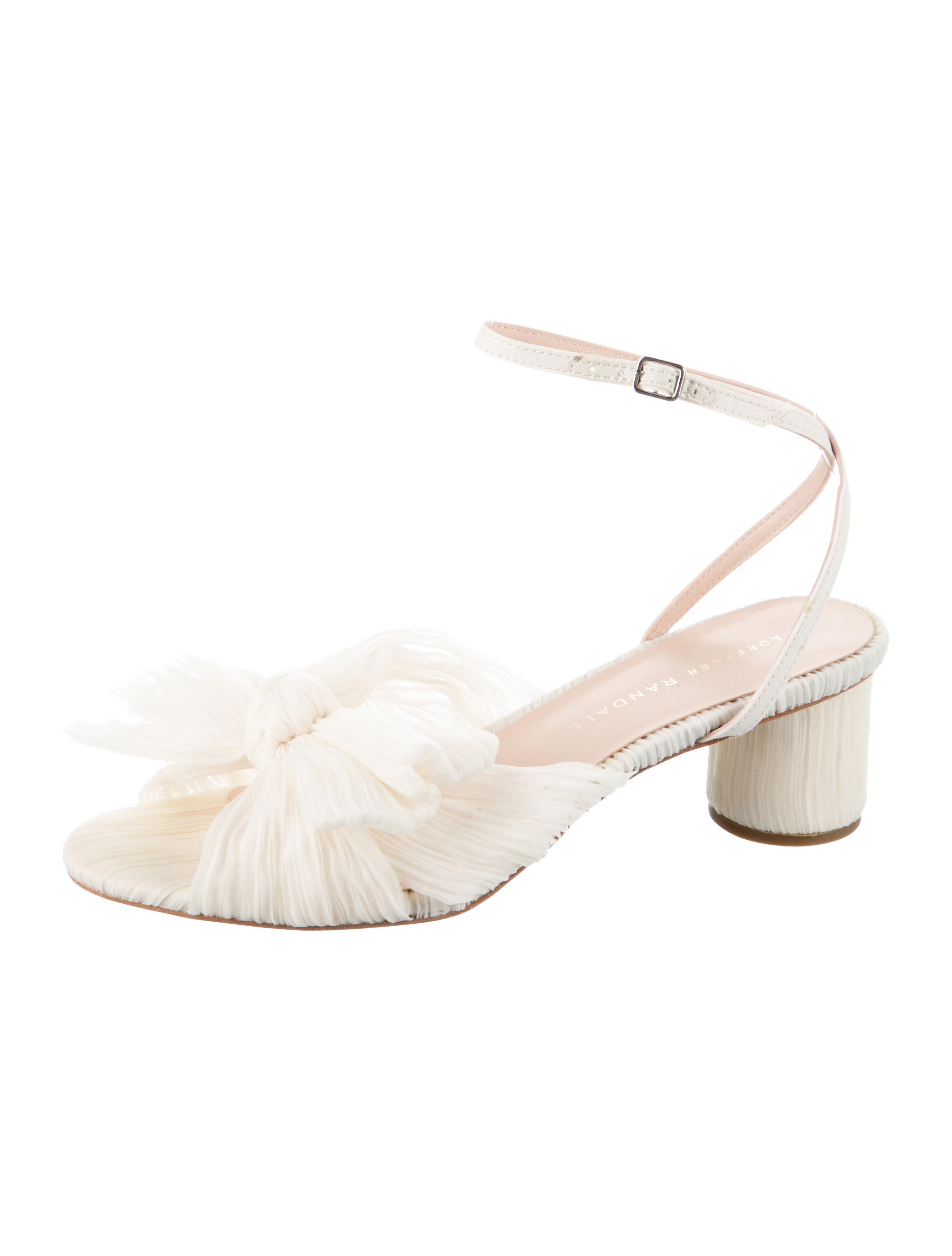Loeffler Randall Bow Accents Sandals